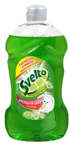 SVELTO GEL ΠΙΑΤΩΝ 500ml - (ΛΕΜΟΝΙ)