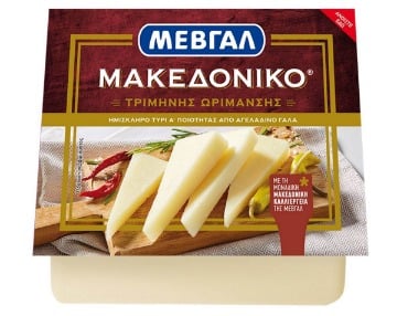 ΜΕΒΓΑΛ ΤΥΡΙ ΗΜΙΣΚΛΗΡΟ ΜΑΚΕΔΟΝΙΚΟ 320gr