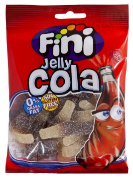 FINI ΖΑΧΑΡΩΤΑ 100gr. - (JELLY COLA)