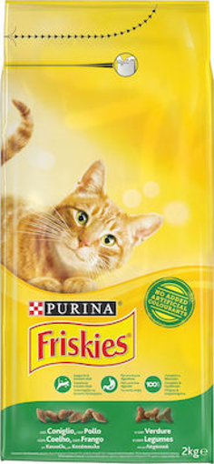 FRISKIES ΓΑΤΟΤΡΟΦΗ 2 kg - (CONIGLIO-POLLO-VERDURE)