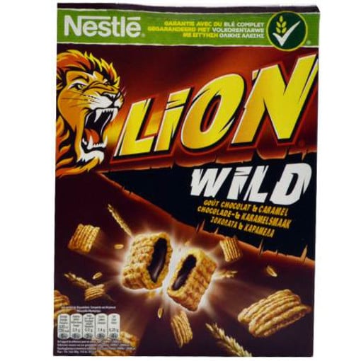 NESTLE LION WILD ΣΟΚΟΛΑΤΑ & ΚΑΡΑΜΕΛΑ 410gr.