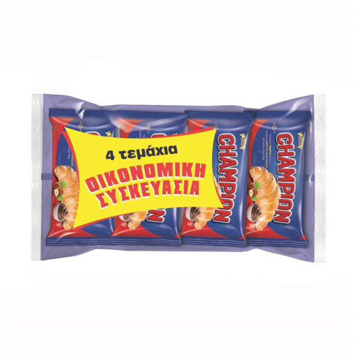 CHAMPION CROISSANT ΚΡOΥΑΣΑΝ  ΠΡΑΛΙΝΑ 4Χ70g