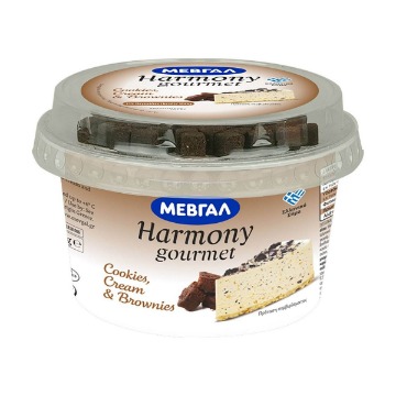 ΜΕΒΓΑΛ HARMONY GOURMET CREAM & COOKIES + BROWNIES 160gr