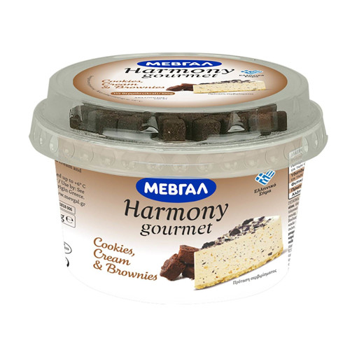 ΜΕΒΓΑΛ HARMONY GOURMET CREAM & COOKIES + BROWNIES 160gr