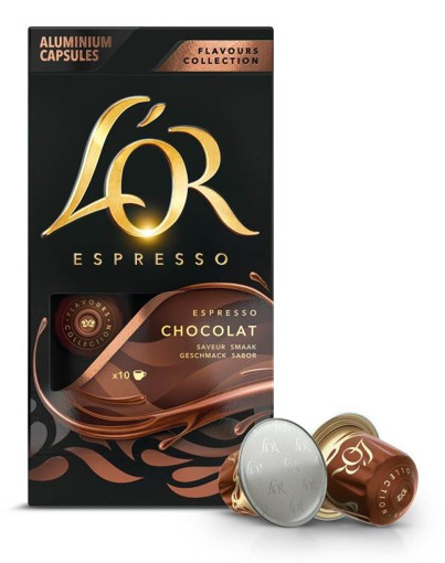 LOR CAPS ESPRESSO CHOCOLAT 10τεμ