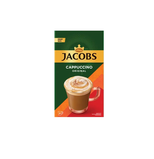 Στιγμιαίος Cappuccino Original Jacobs 8 Φακελάκια x 11,6gr