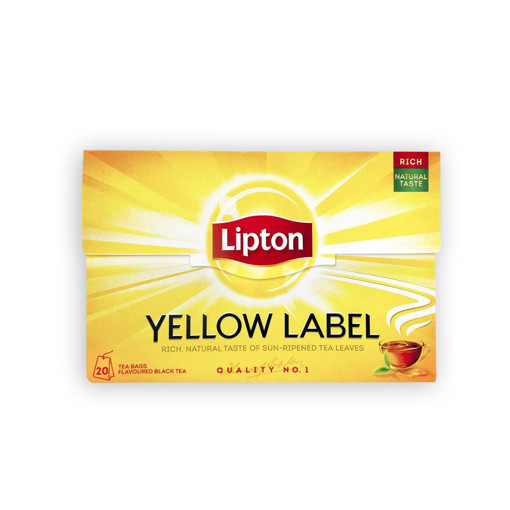 LIPTON ΤΣΑΙ (20x1,5gr.) - (YELLOW LABEL)