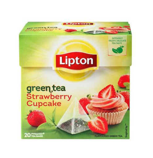 LIPTON ΤΣΑΙ ΠΥΡΑΜΙΔΑ (CUPCAKE ΦΡΑΟΥΛΑ)-(20x1,4gr.)