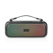 ΦΟΡΗΤΟ TWS ΗΧΕΙΟ BLUETOOTH 30W ΜΕ ΑΦΑΙΡΟΥΜΕΝΗ ΔΕΡΜΑΤΙΝΗ ΛΑΒΗ ΜΕΤΑΦΟΡΑΣ NEDIS SPBB316BK
