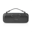 ΦΟΡΗΤΟ TWS ΗΧΕΙΟ BLUETOOTH 30W ΜΕ ΑΦΑΙΡΟΥΜΕΝΗ ΔΕΡΜΑΤΙΝΗ ΛΑΒΗ ΜΕΤΑΦΟΡΑΣ NEDIS SPBB316BK