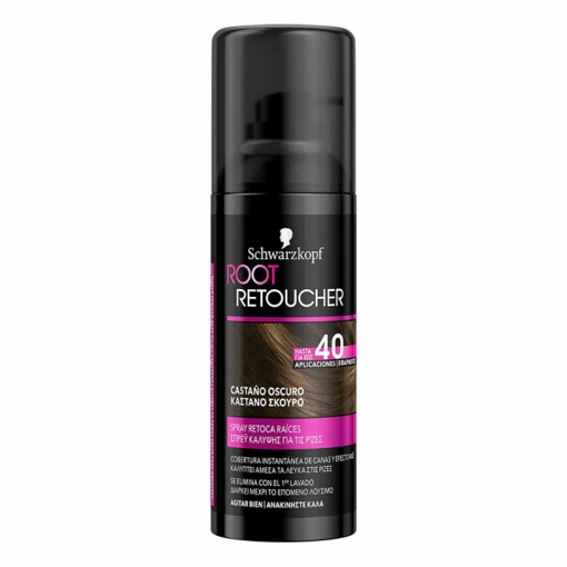 SCHWARZKOPF SPRAY ΚΑΛΥΨΗΣ ΡΙΖΩΝ 120ml - (ΚΑΣΤΑΝΟ ΣΚΟΥΡΟ)