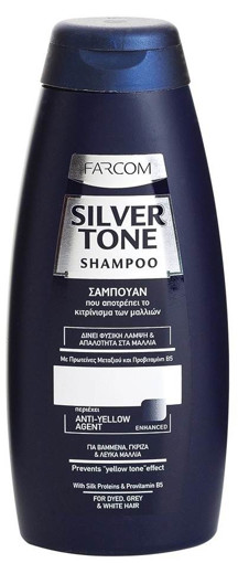 FARCOM SILVER TONE ΣΑΜΠΟΥΑΝ 300ml - (ANTI-YELLOW)