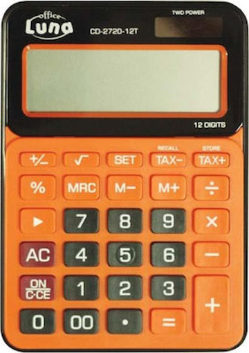 LUNA ΑΡΙΘΜΟΜΗΧΑΝΗ 12 DIGITS