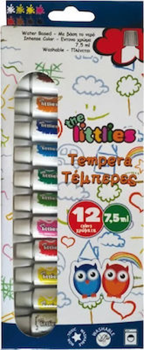 LITTLES ΤΕΜΠΕΡΑ 7,5ml (12 χρωμάτων)