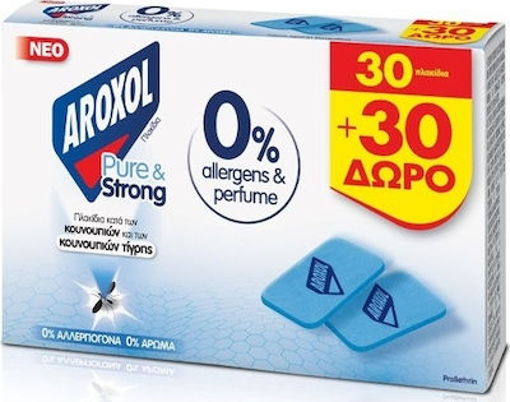 AROXOL ΜΑΤ ΤΑΜΠΛΕΤΕΣ (PURE AND STRONG)  (30+30 ΔΩΡΟ)