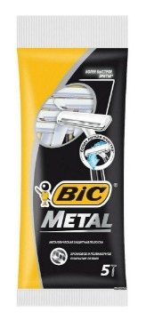 BIC ΞΥΡΑΦΑΚΙΑ METAL BLADES (5τεμ.)