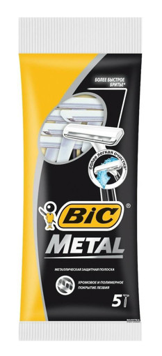 BIC ΞΥΡΑΦΑΚΙΑ METAL BLADES (5τεμ.)