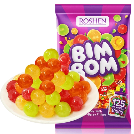 ΚΑΡΑΜΕΛΕΣ  ROSHEN ΒΙΜ-ΒΟΜ 1Kg