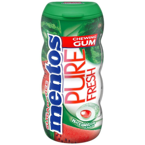 MENTOS PURE FRESH POCKET BOTTLE WATERMELON 28g