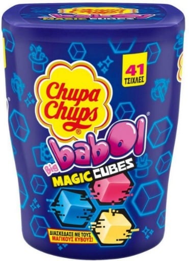 CHUPA CHUPS BIG BABOL MAGIC CUBES BOTTLE