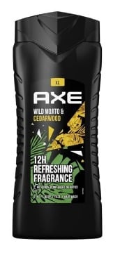 AXE SHOWER GEL 400ml - (WILD MOJITO & CEDARWOOD)