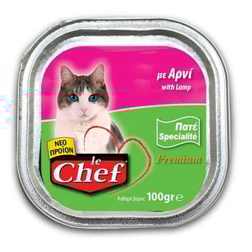 LE CHEF ALUCUP ΓΑΤΑΣ ΑΡΝΙ  100g