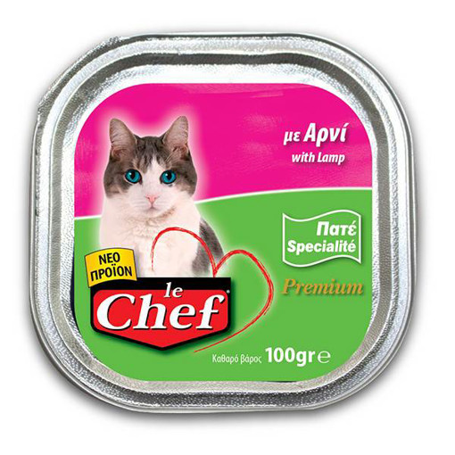 LE CHEF ALUCUP ΓΑΤΑΣ ΑΡΝΙ  100g