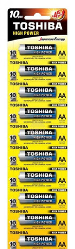 TOSHIBA ΑΛΚΑΛΙΚΗ ΑΑ (10τεμ.) - (ΜΕ ΦΟΡΟ 0,02€)