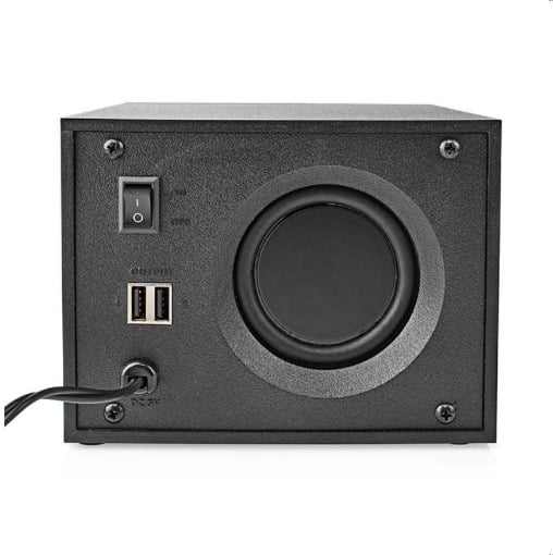 ΣΤΕΡΕΟΦΩΝΙΚΑ ΗΧΕΙΑ GAMING 2.1 ΜΕ ΦΩΤΙΣΜΟ LED 33W NEDIS GSPR31021BK