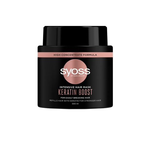 SYOSS ΜΑΣΚΑ ΜΑΛΛΙΩΝ 500ml - (KERATIN)