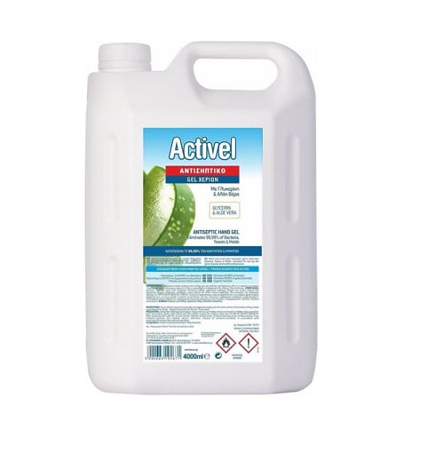 FARCOM ACTIVEL GEL ΚΑΘΑΡΙΣΜΟΥ ΧΕΡΙΩΝ 4lt