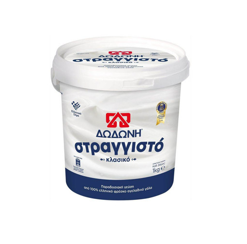 ΔΩΔΩΝΗ ΓΙΑΟΥΡΤΙ ΣΤΡΑΓΓΙΣΤΟ 8% 1KG