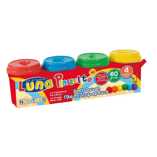 LUNA ΠΛΑΣΤΟΖΥΜΑΡΑΚΙ 60gr. - (4 ΧΡΩΜΑΤΑ) (620526)