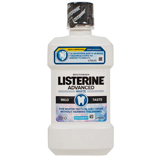 LISTERINE 250ml - (ADVANCED WHITE)