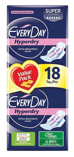 EVERY DAY HYPERDRY SUPER ULTRA PLUS 18ΤΜΧ