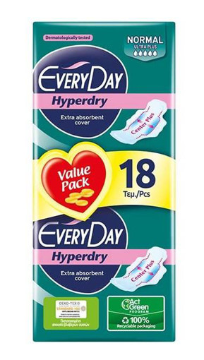 EVERY DAY HYPERDRY NORMAL ULTRA PLUS 18ΤΜΧ