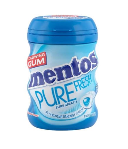 MENTOS PURE FRESH MEDIUM BOTTLE FRESHMINT 60g