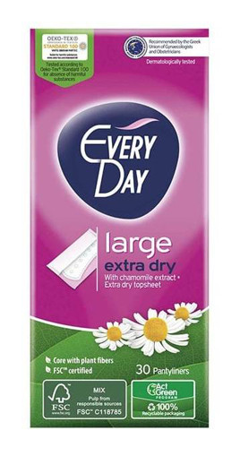 EVERY DAY ΣΕΡΒΙΕΤΑΚΙ EXTRA DRY LARGE 30τεμ. (1146)