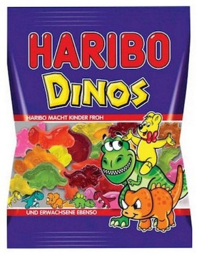 HARIBO ΖΑΧΑΡΩΤΑ 100gr. - (DINOS)