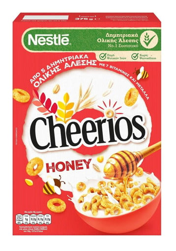 NESTLE CHEERIOS 375gr. - (ΜΕΛΙ)