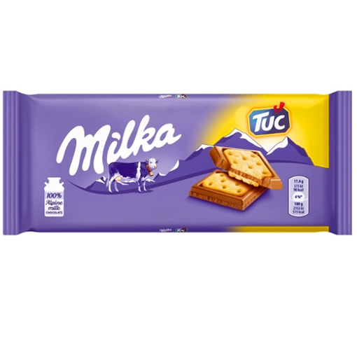 MILKA ΣΟΚΟΛΑΤΑ ΜΠΙΣΚΟΤΟ TUC 87gr.