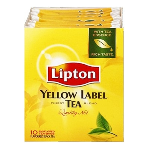 LIPTON ΤΣΑΙ (10τεμ.) - (YELLOW LABEL)