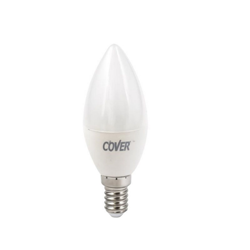 COVER NEW ΛΑΜΠΑ LED 5W ΚΕΡΑΚΙ Ε14 (ΘΕΡΜΟ)