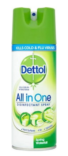 DETTOL ΑΠΟΛΥΜΑΝΤΙΚΟ SPRAY SPRING WATERFALL 400ML