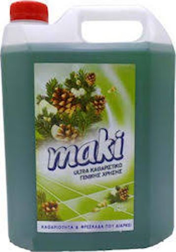 ΜΑΚΙ ΚΑΘΑΡΙΣΤΙΚΟ ΠΑΤΩΜΑΤΟΣ 4 lit - (PINE & APPLE)