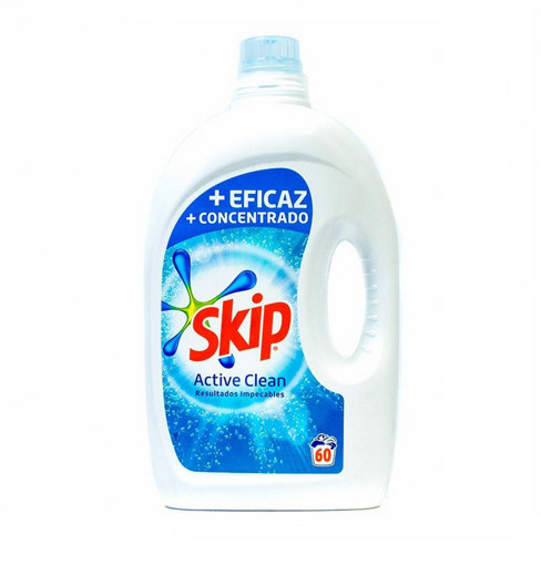SKIP ΥΓΡΟ ΑΠΟΡΡΥΠΑΝΤΙΚΟ ΡΟΥΧΩΝ (ACTIVE CLEAN) (60μεζ.) - 3L