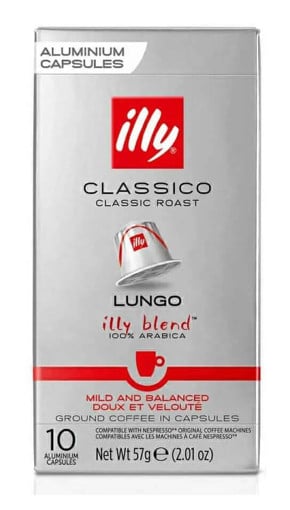 ILLY CAPS ESPRESSO (10ΤΜΧ) - (CLASSICO LUNGO ΑΣΗΜΙ - ΚΟΚΚΙΝΟ)