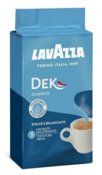 LAVAZZA DECAFFEINATO 250gr. - (TOSTATURA MEDIA)