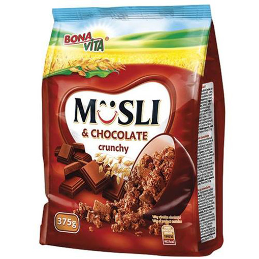 BONA VITA CRUNCHY MUSLI 375gr. - (ΣΟΚΟΛΑΤΑ ΓΑΛΑΚΤΟΣ)