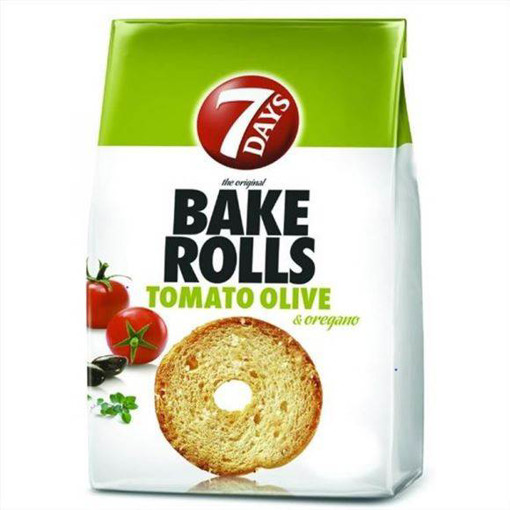 BAKE ROLLS 80gr. - (TOMATO OLIVE)